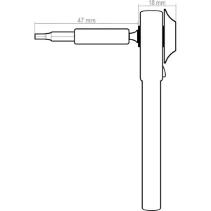1 Mini-Ratschen-Satz, 40-teilig. Mit 4mm-MiniBit-Einsätzen ( 10