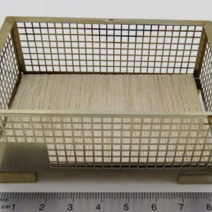 Naturgetreue Nachbildung Einer Gitterbox-Palette Aus MS 9