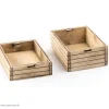 Transportkisten-Set, Offen, Mit Griff- Mulde. Bausatz 13