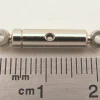 Spannschloss M2 (Alu), Mit Gegenläufige Gewinde. Gesamtläng 7