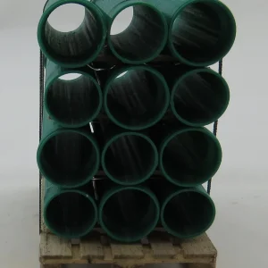 Kanalrohr-Palette Im Maßstab 1:14,5. GRÜNE Kanalrohre (3D-Dr 11
