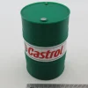 Ölfass CASTROL 200l. Höhe Ca. 62mm, Durchmesser 40mm 5