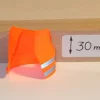 1x Warnweste, Orange, Mit Reflexstreifen 1:14,5 13