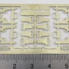 Spanngurtschloss Aus Metall, Geätzt Ca. 16x5x4mm Für 7