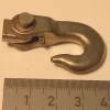 1x Kranhaken (M 1:10), Neusilber, Ca. 40x24mm, Fertig 13