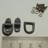 1 Paar D-Ringe Mit Befestigungsmaterial, Messing-Feinguss 5
