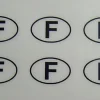 6 Nationalitätskennzeichen . 8mm Hoch Passend Zum 5