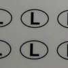 6 Nationalitätskennzeichen . 8mm Hoch Passend Zum 5