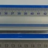 1 Schneidelineal, Alu Mit Stahlkante. 500mm. Mit 16