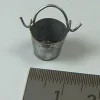 1x Blecheimer, Verzinkt, 8mm Höhe. Ca. 10mm Durchmesser 7