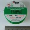 1 Rolle Lötdraht 0,5mm Durchmesser. 100gr. Auf Rolle. Für 7