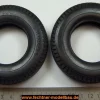 2 Straßenreifen Für Tamiya, Hohl, TAM- Maßstab 82mm 13