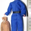 1 Biegepuppe MANN Ca. 14cm Hoch Mit Kompett Blauem 13