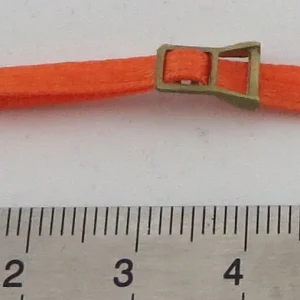 Zurr-Set Aus 4 Großen Flachhaken, MS-Feinguss, Zurrband 7