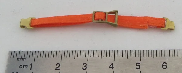 Zurr-Set Aus 4 Großen Flachhaken, MS-Feinguss, Zurrband 3