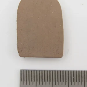 Dachziegel 2cm X 1,4cm, Schwarz, Beutel Mit 40 Stück 7