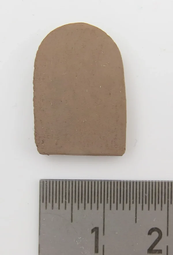 Dachziegel 2cm X 1,4cm, Schwarz, Beutel Mit 40 Stück 3