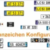 Euro-Kennzeichen-Set “EINZELFAHRZEUG” Konfigurator. Welt 5