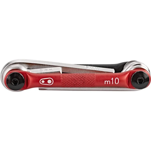 Crankbrothers Multi-10 Multitool Schwarz/rot 4