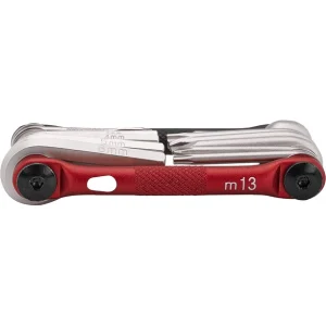 Crankbrothers Multi-13 Multitool Schwarz/rot 13