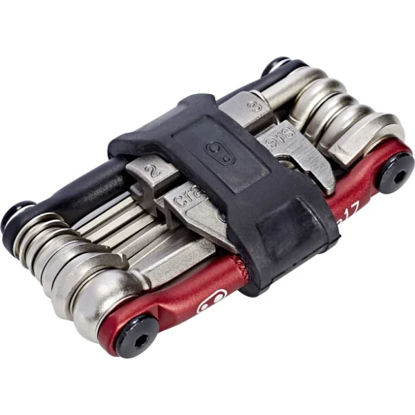 Crankbrothers Multi-17 Multitool Schwarz/rot 1