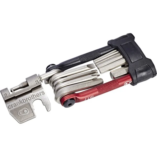 Crankbrothers Multi-17 Multitool Schwarz/rot 4
