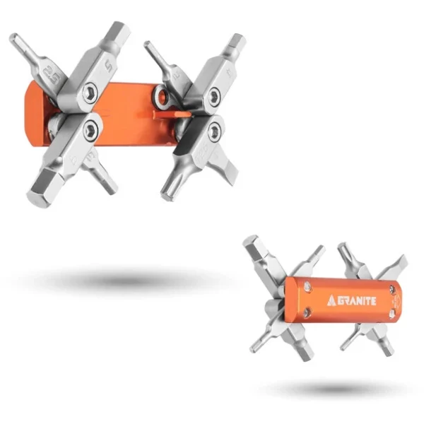 Granite Werkzeug Kit Mit 42mm Bottom Cap Orange 3