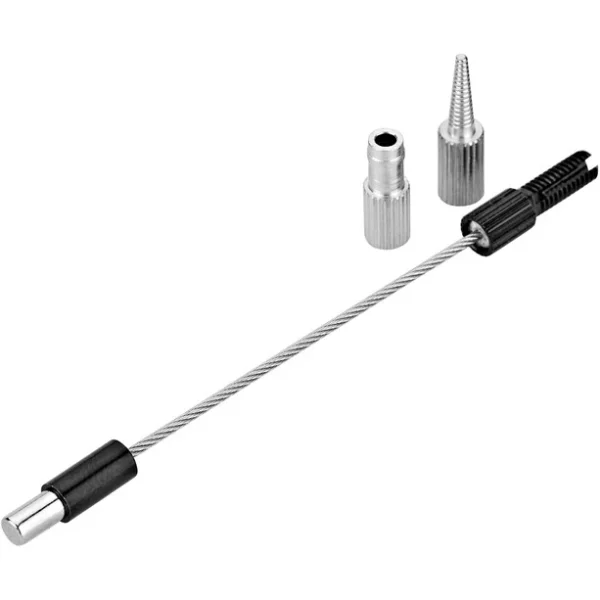 Jagwire Adapter Kit Für Werkzeug Zum Verlegen Innenverlegter Züge Schwarz 3