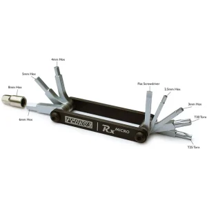 Pedros Rx Micro Multitool 9 Teile 9