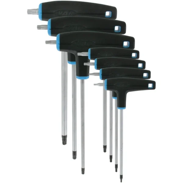 VAR Torx Schlüssel Mit P-Griff 7 Stück 1